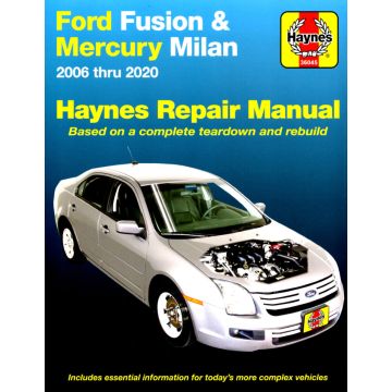 Ford Fusion (2006-2020) Repair Manual Haynes Reparaturanleitung