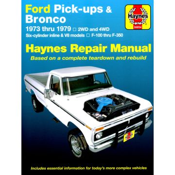 Ford Bronco (1973-1979) Repair Manual Haynes Reparaturanleitung