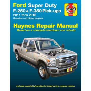 Ford F-350 Super Duty (2011-2016) Repair Manual Haynes Reparaturanleitung