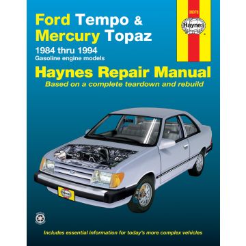 Ford Mercury (1984-1994) Repair Manual Haynes Reparaturanleitung
