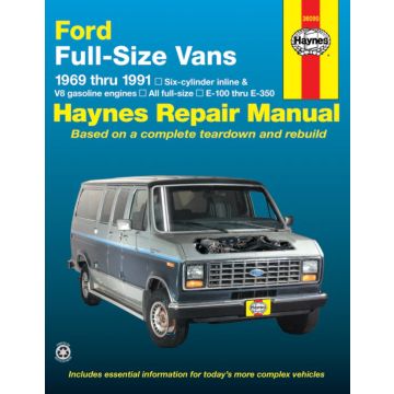 Ford Full-Size Vans (1969-1991) Repair Manual Haynes Reparaturanleitung 