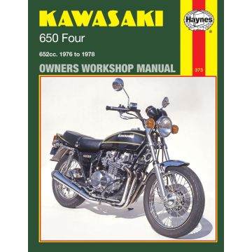 Kawasaki 650 Four (1976-1978) Repair Manual Haynes Reparaturanleitung