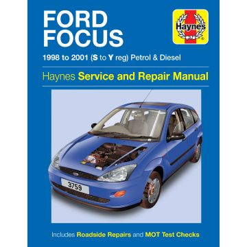 Ford Focus (1998-2001) Repair Manual Haynes Reparaturanleitung