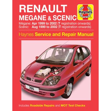 Renault Megane Scenic (1999-2002) Repair Manual Haynes Reparaturanleitung 