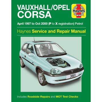 Vauxhall Opel Corsa (1997-2000) Repair Manual Haynes Reparaturanleitung 
