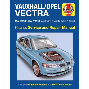 Opel Vectra (1999-2002) Repair Manual Haynes Reparaturanleitung 