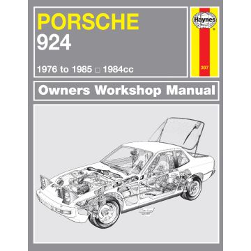 Porsche 924 (1976-1985) Repair Manual Haynes Reparaturanleitung 
