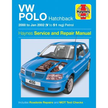 VW Polo Hatchback (2000-2002) Repair Manual Haynes Reparaturanleitung