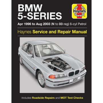 BMW 5-Series (1996-2003) Repair Manual Haynes Reparaturanleitung 