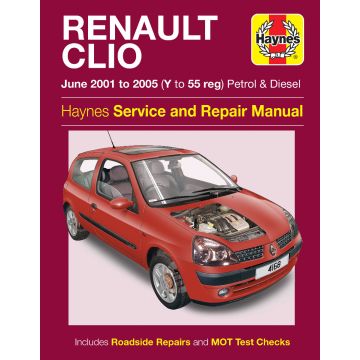 Renault Clio (2001-2005) Repair Manual Haynes Reparaturanleitung 