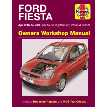 Ford Fiesta (2002-2008) Repair Manual Haynes Reparaturanleitung 