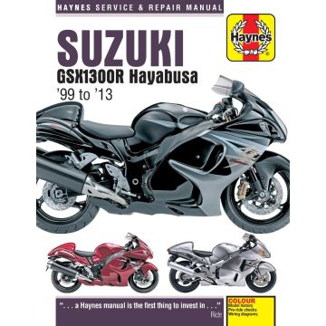 Suzuki GSX1300R (1999-2013) Repair Manual Haynes Reparaturanleitung