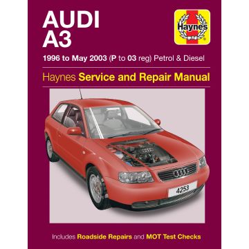 Audi A3 (1996-2003) Repair Manual Haynes Reparaturanleitung