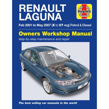 Renault Laguna (2001-2007) Repair Manual Haynes Reparaturanleitung 