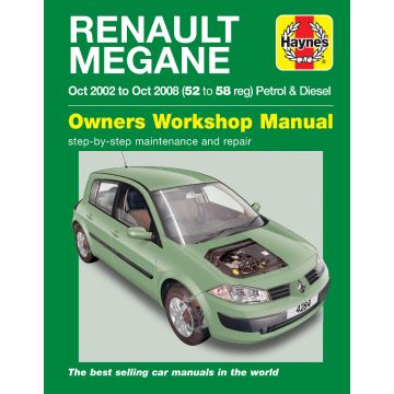 Renault Megane (2002-2008) Repair Manual Haynes Reparaturanleitung 
