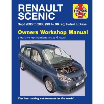 Renault Scenic (2003-2006) Repair Manual Haynes Reparaturanleitung 