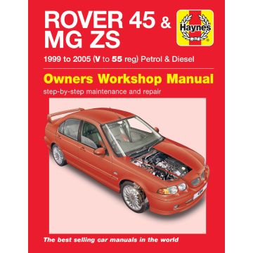 Rover 45 MG ZS (1999-2005) Repair Manual Haynes Reparaturanleitung 
