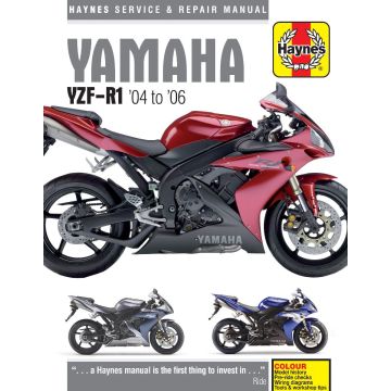 Yamaha YZF-R1 (2004-2006) Repair Manual Haynes Reparaturanleitung