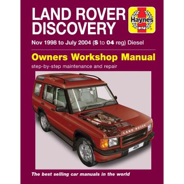 Land Rover Discovery (1998-2004) Repair Manual Haynes Reparaturanleitung 