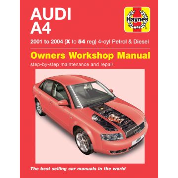 Audi A4 (2001-2004) Repair Manual Haynes Reparaturanleitung 