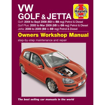 VW Golf Jetta (2004-2009) Repair Manual Haynes Reparaturanleitung 