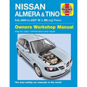 Nissan Almera Tino (2000-2007) Repair Manual Haynes Reparaturanleitung
