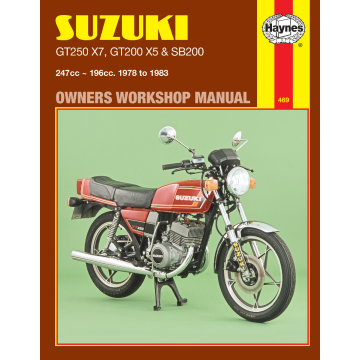 Suzuki GT (1978-1983) Repair Manual Haynes Reparaturanleitung