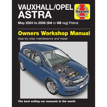 Vauxhall Opel Astra Petrol (2004-2008) Repair Manual Haynes Reparaturanleitung
