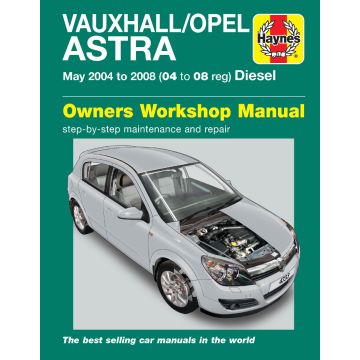 Vauxhall Opel Astra (2004-2008) Repair Manual Haynes Reparaturanleitung 