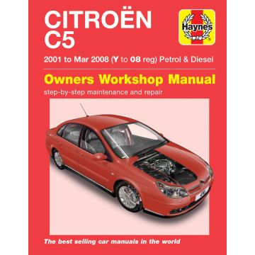 Citroen C5 (2001-2008) Repair Manual Haynes Reparaturanleitung 