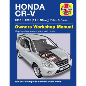 Honda CR-V (2002-2006) Repair Manual Haynes Reparaturanleitung 