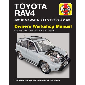 Toyota RAV4 (1994-2006) Repair Manual Haynes Reparaturanleitung 