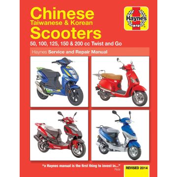 Chinese Taiwanese & Korean Scooters (2004-2014) Repair Manual Haynes Reparaturanleitung