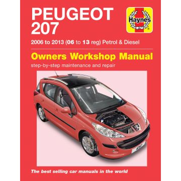 Peugeot 207 (2006-2013) Repair Manual Haynes Reparaturanleitung 