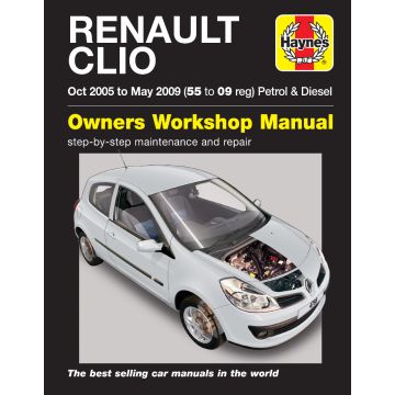 Renault Clio (2005-2009) Repair Manual Haynes Reparaturanleitung 