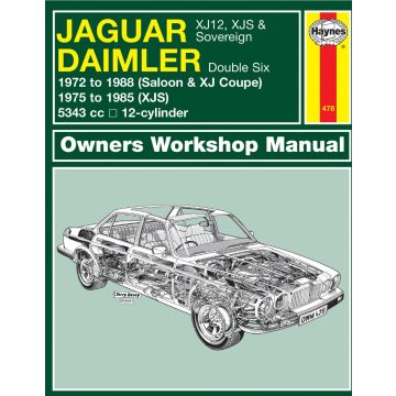 Jaguar XJ12 (1972-1988) Repair Manual Haynes Reparaturanleitung