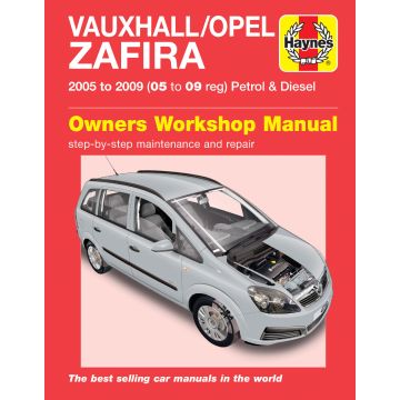 Opel Zafira (2005-2009) Repair Manual Haynes Reparaturanleitung