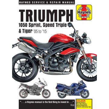 Triumph Sprint GT (2005-2015) Repair Manual Haynes Reparaturanleitung 