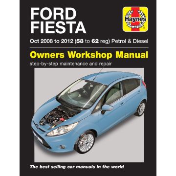 Ford Fiesta (2001-2012) Repair Manual Haynes Reparaturanleitung 