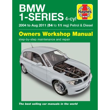 BMW 1-Series (2004-2011) Repair Manual Haynes Reparaturanleitung 