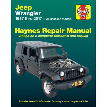 Jeep Wrangler (1987-2017) Repair Manual Haynes Reparaturanleitung