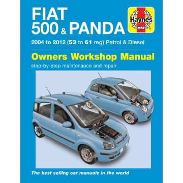 Fiat 500 Panda (2004-2012) Repair Manual Haynes Reparaturanleitung