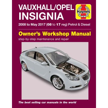 Vauxhall Opel Insignia (2008-2017) Repair Manual Haynes Reparaturanleitung 
