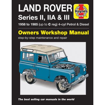 Land Rover II IIA III (1958-1985) Repair Manual Haynes Reparaturanleitung 