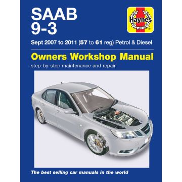 Saab 9-3 (2007-2011) Repair Manual Haynes Reparaturanleitung