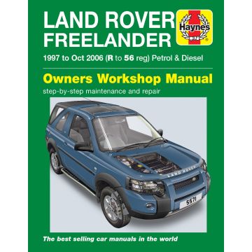 Land Rover Freelander (1997-2006) Repair Manual Haynes Reparaturanleitung