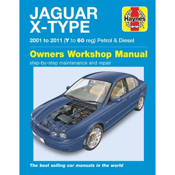 Jaguar X-Type (2001-2011) Repair Manual Haynes Reparaturanleitung 