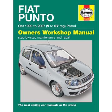 Fiat Punto (1999-2007) Repair Manual Haynes Reparaturanleitung