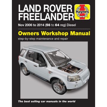 Land Rover Freelander (2006-2014) Repair Manual Haynes Reparaturanleitung