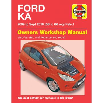 Ford KA (2009-2016) Repair Manual Haynes Reparaturanleitung 